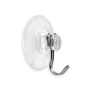 COLGADOR VENTOSA Ø 45X25MM 2 P