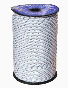 CUERDA TRENZ. 05MM BL/AZ 200 M