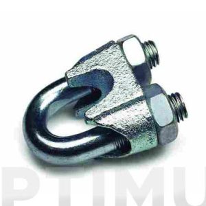 SUJETACABLE DIN 741 GALVA 25 U