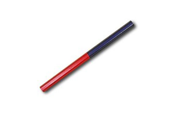 LAPIZ CARP 18CM NIVEL RO/AZ NV