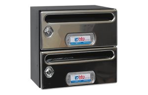 BUZON HORIZ INOX BTV 2 PZ MERC