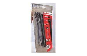 BRIDA 3,6X200MM NEGRO 100 PZ 3
