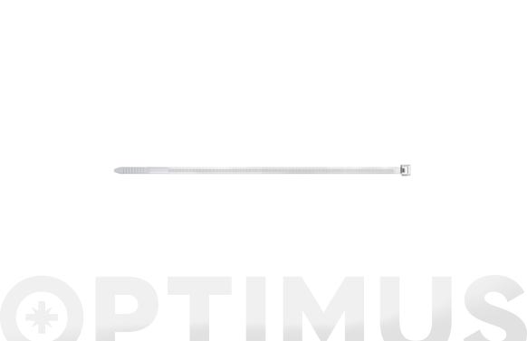 BRIDA 2,5X100MM BLANCO 100 PZ