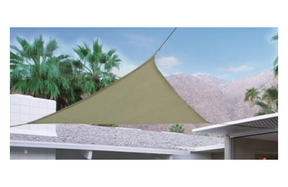 TOLDO VELA TRIANGULAR 3X3X3 M