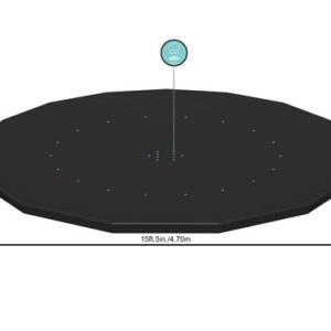 COBERTOR PISC. 460CM SP/H GR/O
