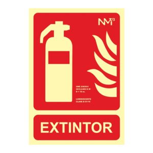 CARTEL LUMINISCENTE 210X300MM