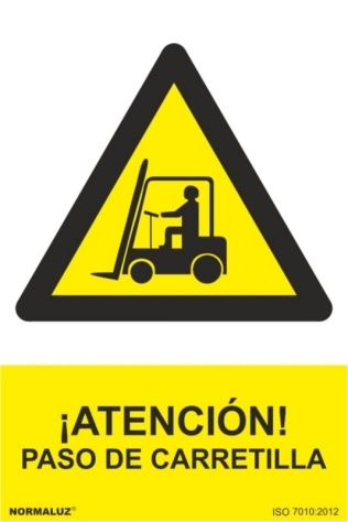 CARTEL SEÑAL 210X300MM PASO CA