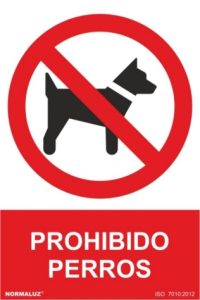 CARTEL 210X300MM PROHIBIDO PER