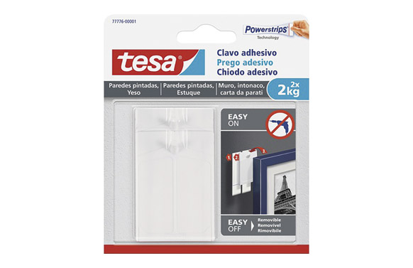 COLGADOR ADH BLANCO 2KG PL 2 P