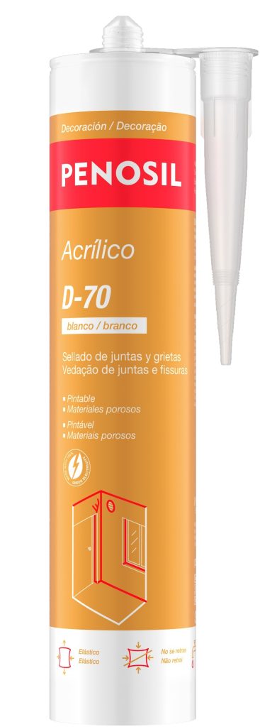 MASILLA ACRIL GRIS ECO D-70 GR