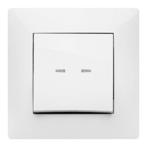 PULSADOR LUMINOSO EMPOTRAR 10A