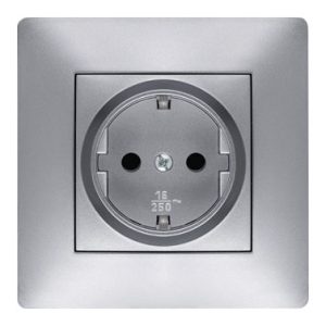 BASE ENCHUFE SCHUKO TT EMPOTRA