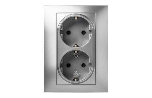 BASE ENCHUFE DOBLE SCHUKO TT E