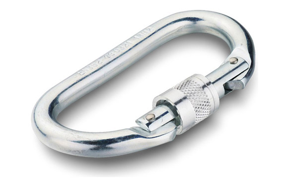 MOSQUETON SEG 15MM ACERO AZOR