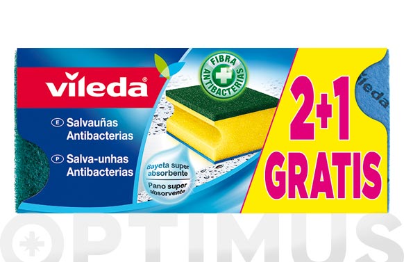 ESTROPAJO SALVAUÑAS DOBLE USO