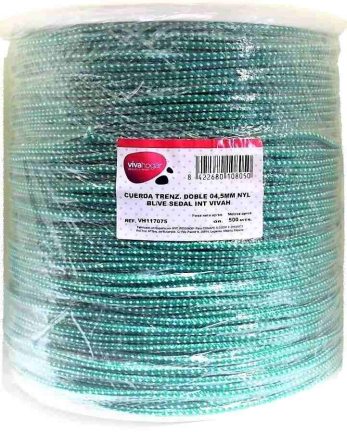 CUERDA TRENZ. DOBLE 04,5MM BL/