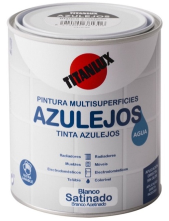 ESMALTE SAT. AZULE. BLANCO 750