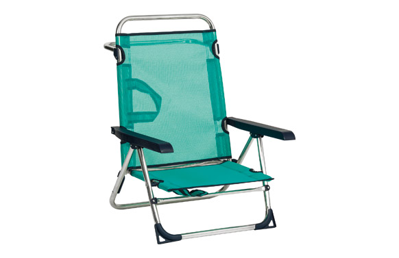 SILLA PLAYA CAMA BAJA AZUL VER