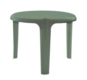 MESA JARD AUXILIAR VERDE 4009V