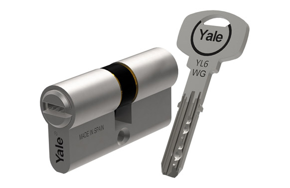 CILINDRO SEG. YL6 40X40MM NIQ