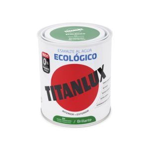 ESMALTE BRI. AL AGUA VERDE 750