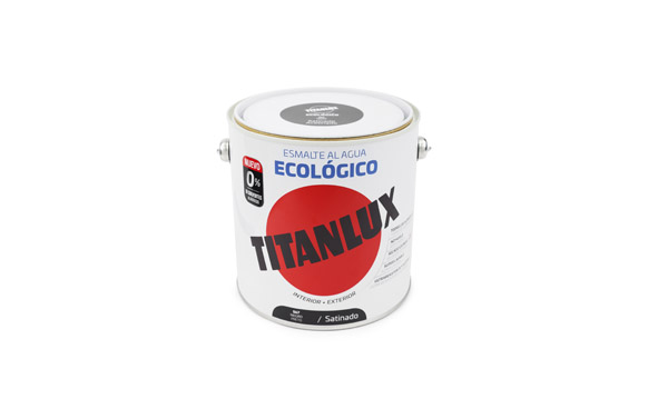 ESMALTE SAT. AL AGUA NEGRO 2,5