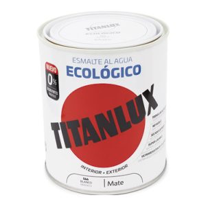 ESMALTE MATE AL AGUA BLANCO 75