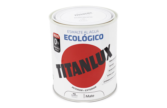 ESMALTE MATE AL AGUA BLANCO 75