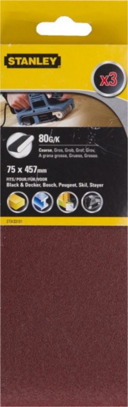 BANDA 075X457MM 3 PZ