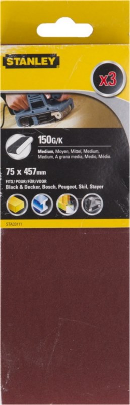 BANDA 075X457MM 3 PZ