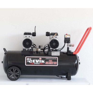 COMPRESOR 80LT SILENCIOSO 3HP