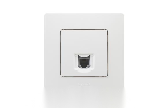 TOMA DE TELEFONO RJ11 BLANCA S