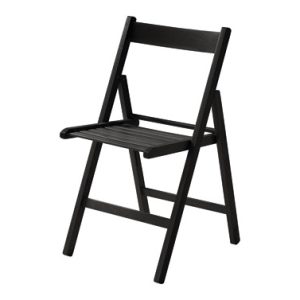 SILLA PLEG 42,5X47,5X79CM NEGR