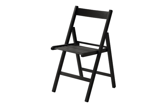 SILLA PLEG 42,5X47,5X79CM NEGR