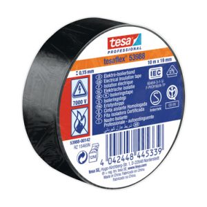 CINTA 10MT X 19MM NEGRO TESATA