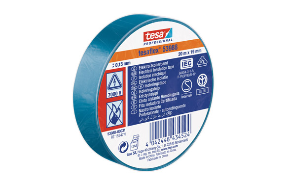 CINTA 20MT X 19MM AZUL TESATAP