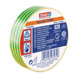 CINTA 20MT X 19MM AMARILLO/VER