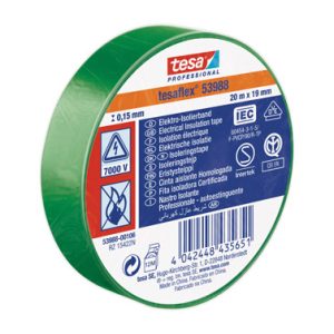 CINTA 20MT X 19MM VERDE TESATA