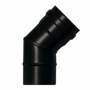 CODO ESTUFA PELLET 45º Ø80MM A