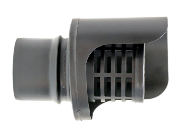 TERMINAL ESTUFA PELLET HORIZ Ø