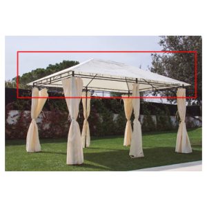TOLDO 3X4 MT NATUUR POLIE BEI