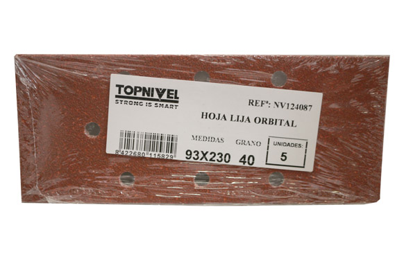 HOJA LIJA 093X230MM NV124087 5