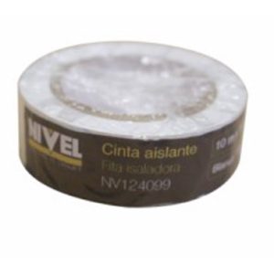 CINTA 10MT X 19MM BLANCO NIVEL