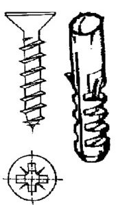 TORNILLO R/MAD. 04X50MM 6MM 12