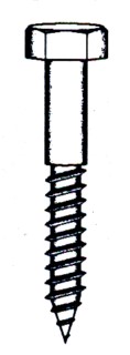 TORNILLO BARRAQUERO 571 08X60M