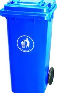 CONTENEDOR C/RUED TAPA 120 LT