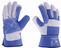 GUANTE SIDERURGIA L09 GR/AZ SE