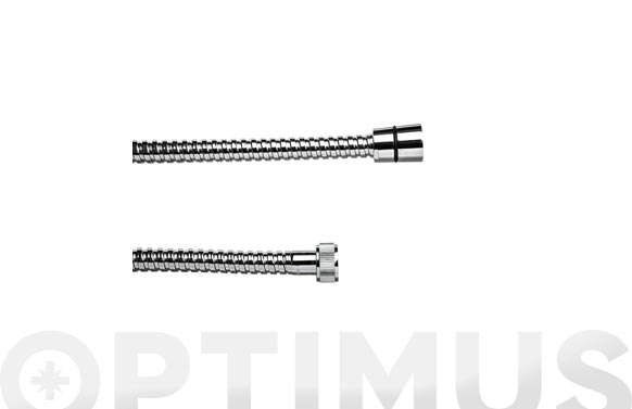 FLEXO BAÑO DUCHA 1,5MT ACERO/L