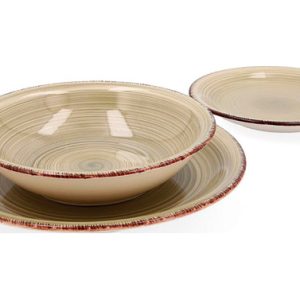 VAJILLA RDA GRES 18 PZ