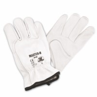 GUANTE PIEL MASSTER N BL S07 G